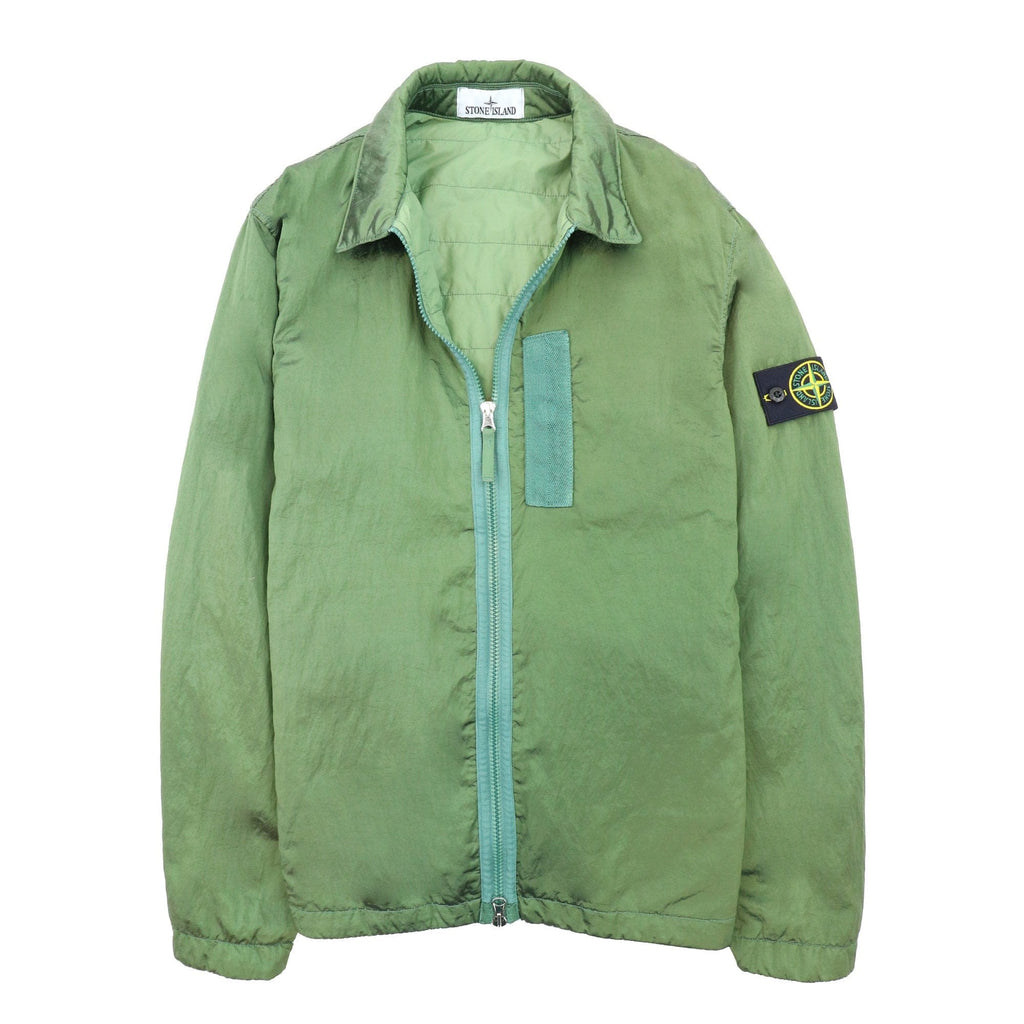 Stone Island Q0519 Nylon Metal In Econyl Regenerated Nylon Tc Green V0058