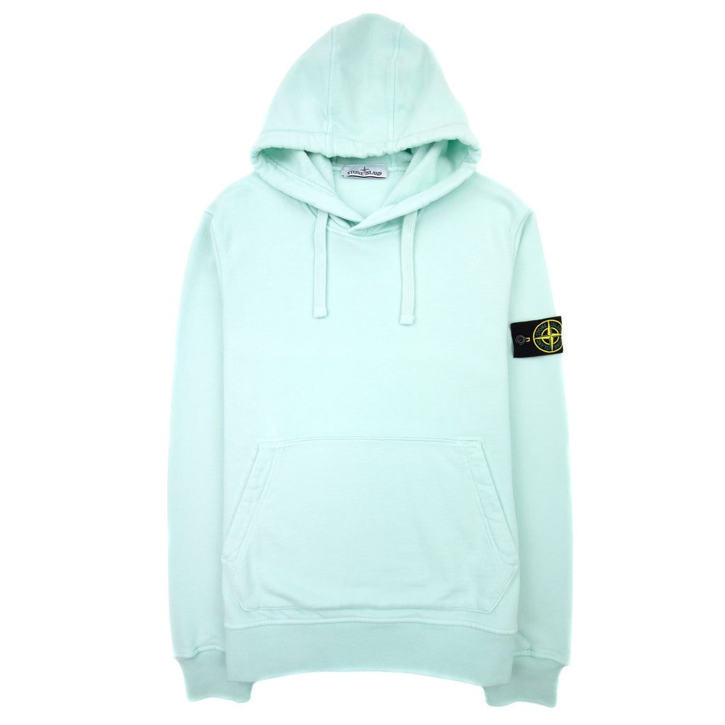 Stone Island 64120 Hoodied Sweatshirt Mint Green V0044
