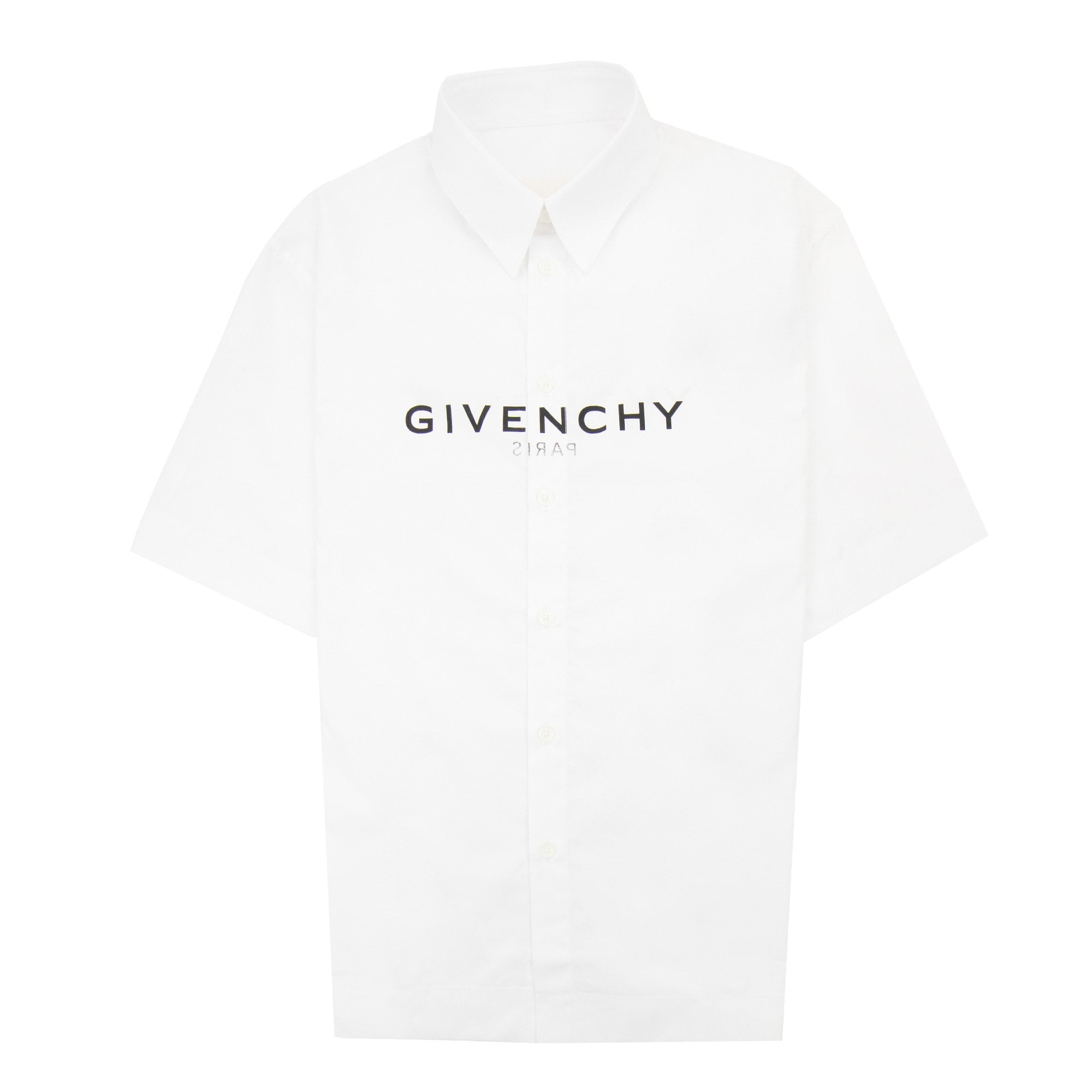 Givenchy Givenchy Reverse Shirt In Poplin White