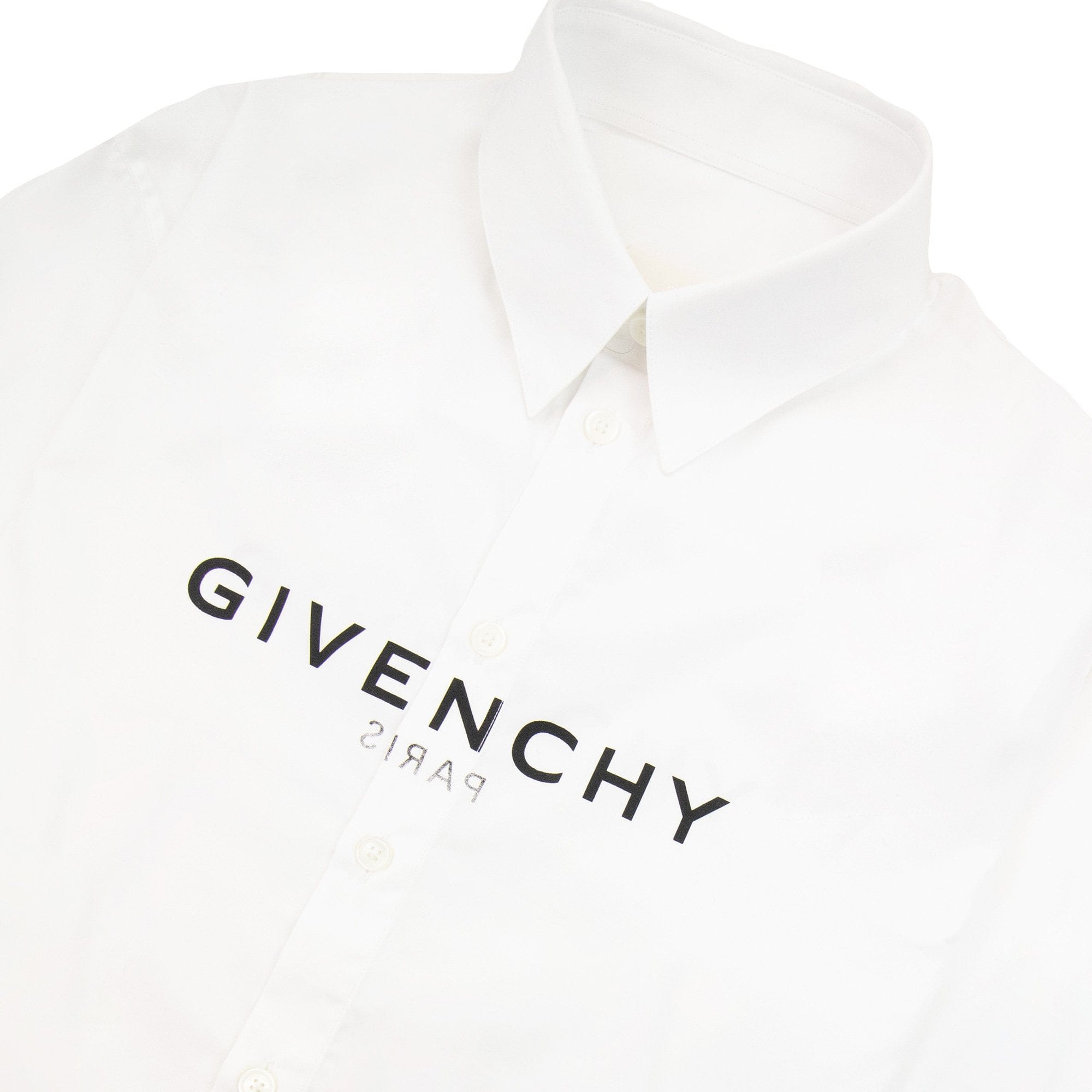 Givenchy Givenchy Reverse Shirt In Poplin White