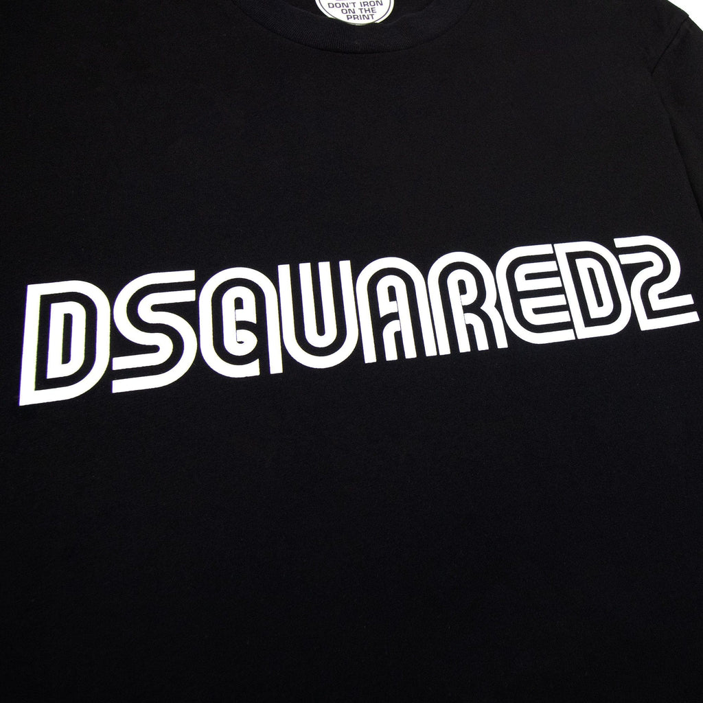 Dsquared2 D2 Outline Cool Tee Black
