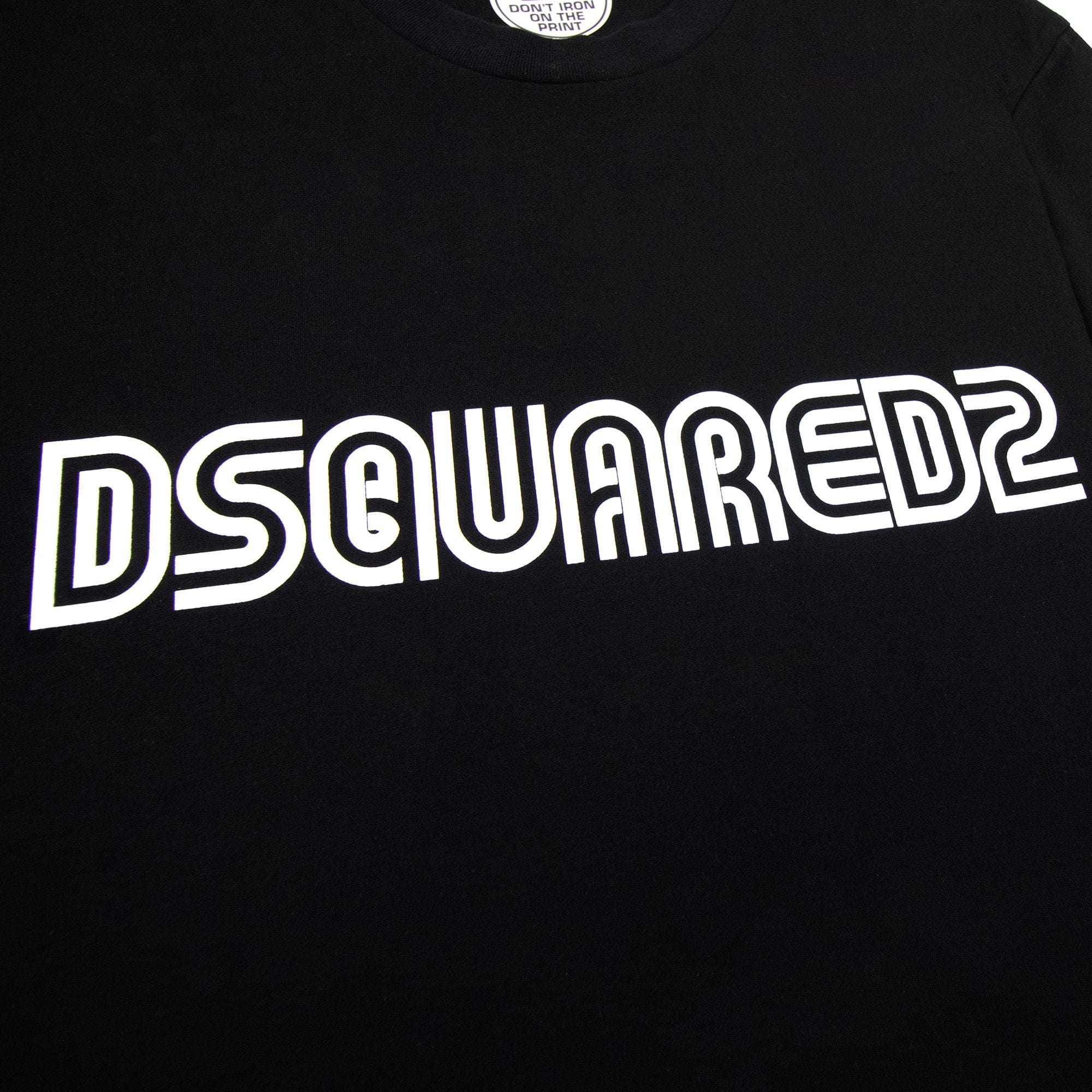 Dsquared2 D2 Outline Cool Tee Black