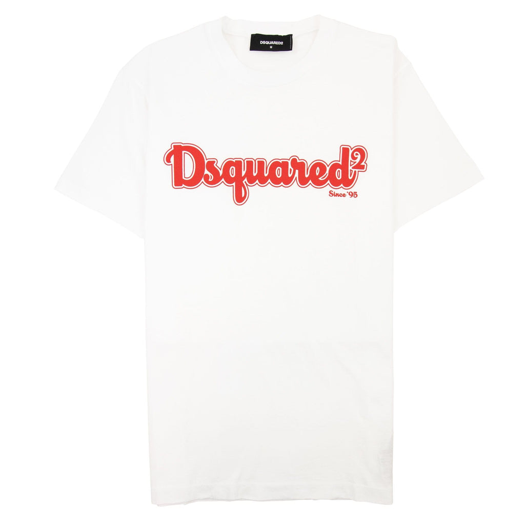 Dsquared2 D2 Patch Logo T-shirt White