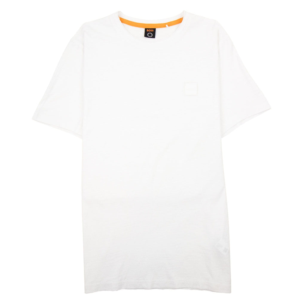 Hugo Boss Tegood Logo T Shirt White 100