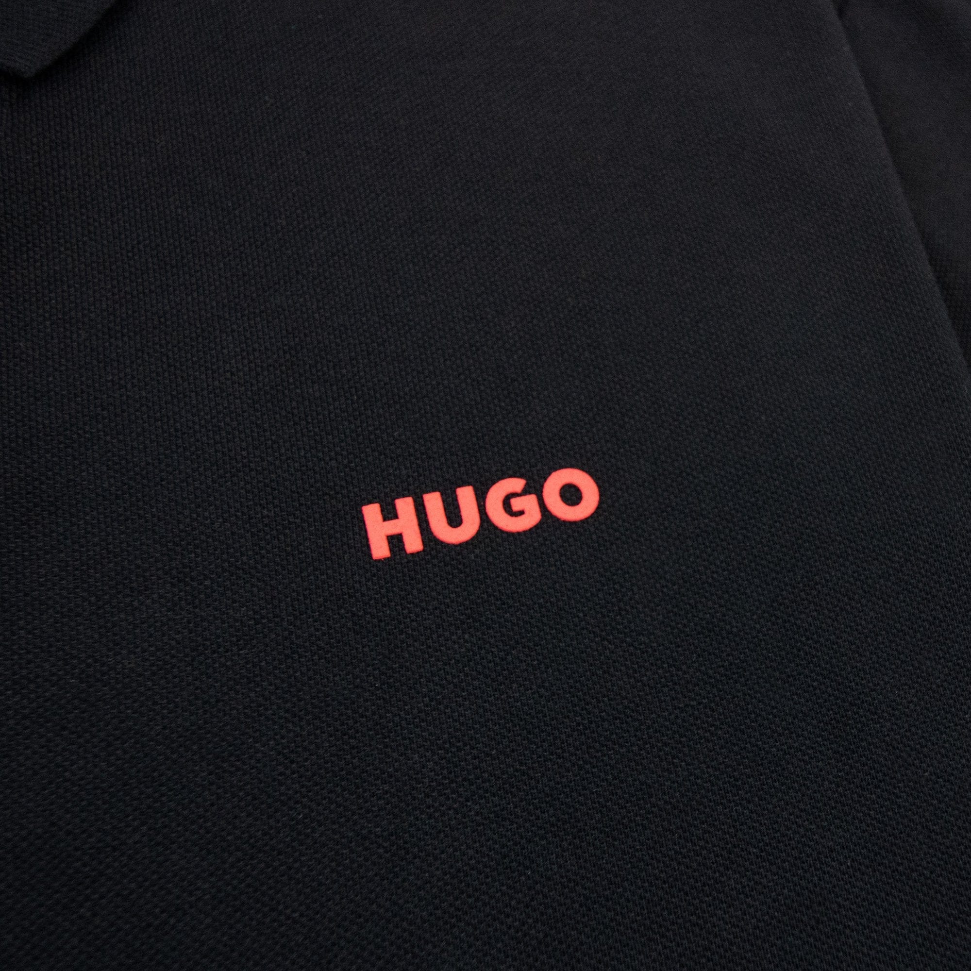 Hugo Donos222 Regular Fit Polo Black 001