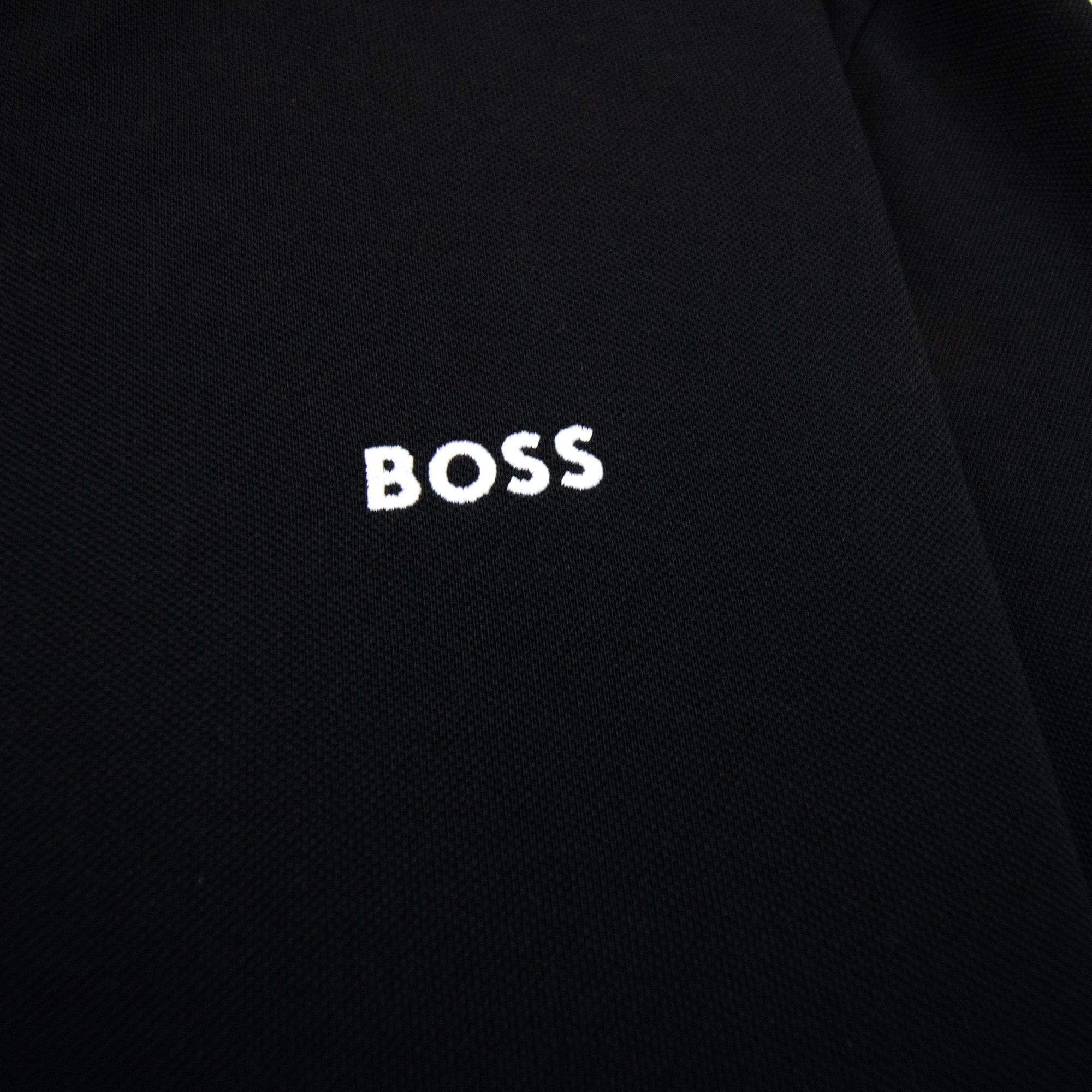 Hugo Boss Plisy Regular Fit L/s Polo Black 003