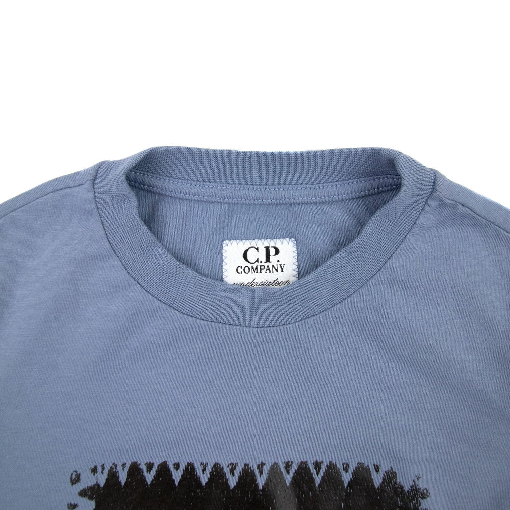 Cp Company T/s Patch Blue