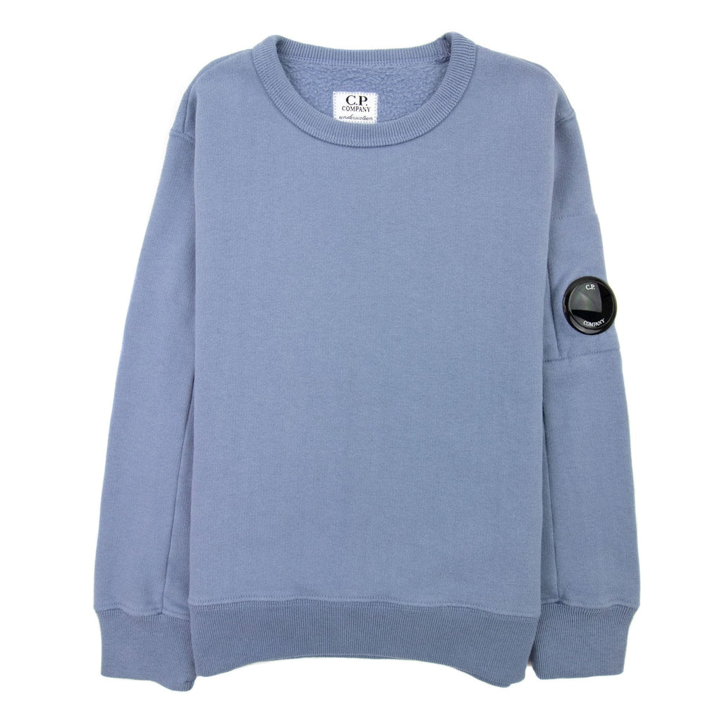 Cp Company Undersixteen Lens Fleece Sweatshirt Blue