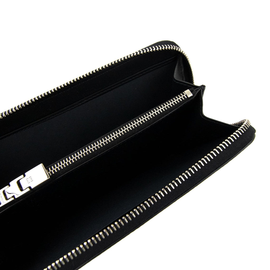 Givenchy Long Zipped Leather Wallet Black
