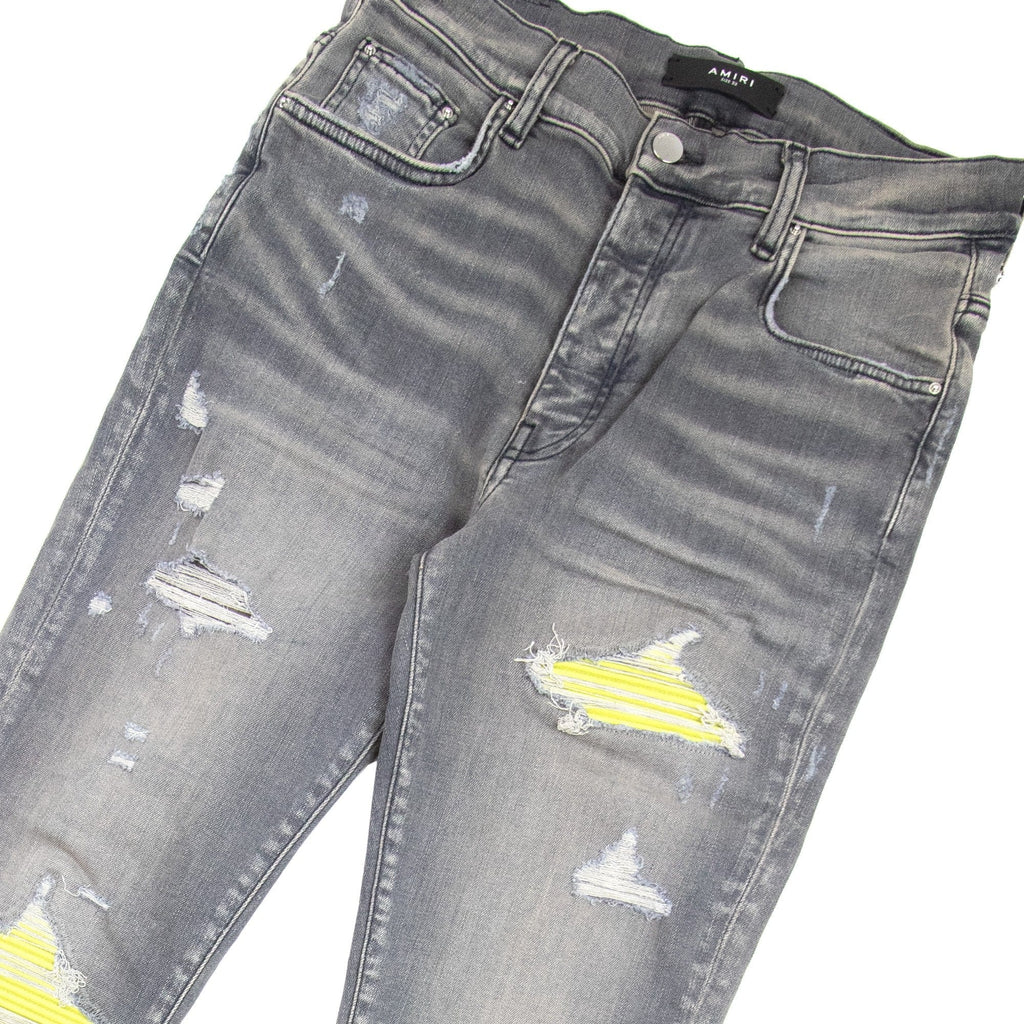 Amiri Mx1 Ultrasuede Neon Jean Grey