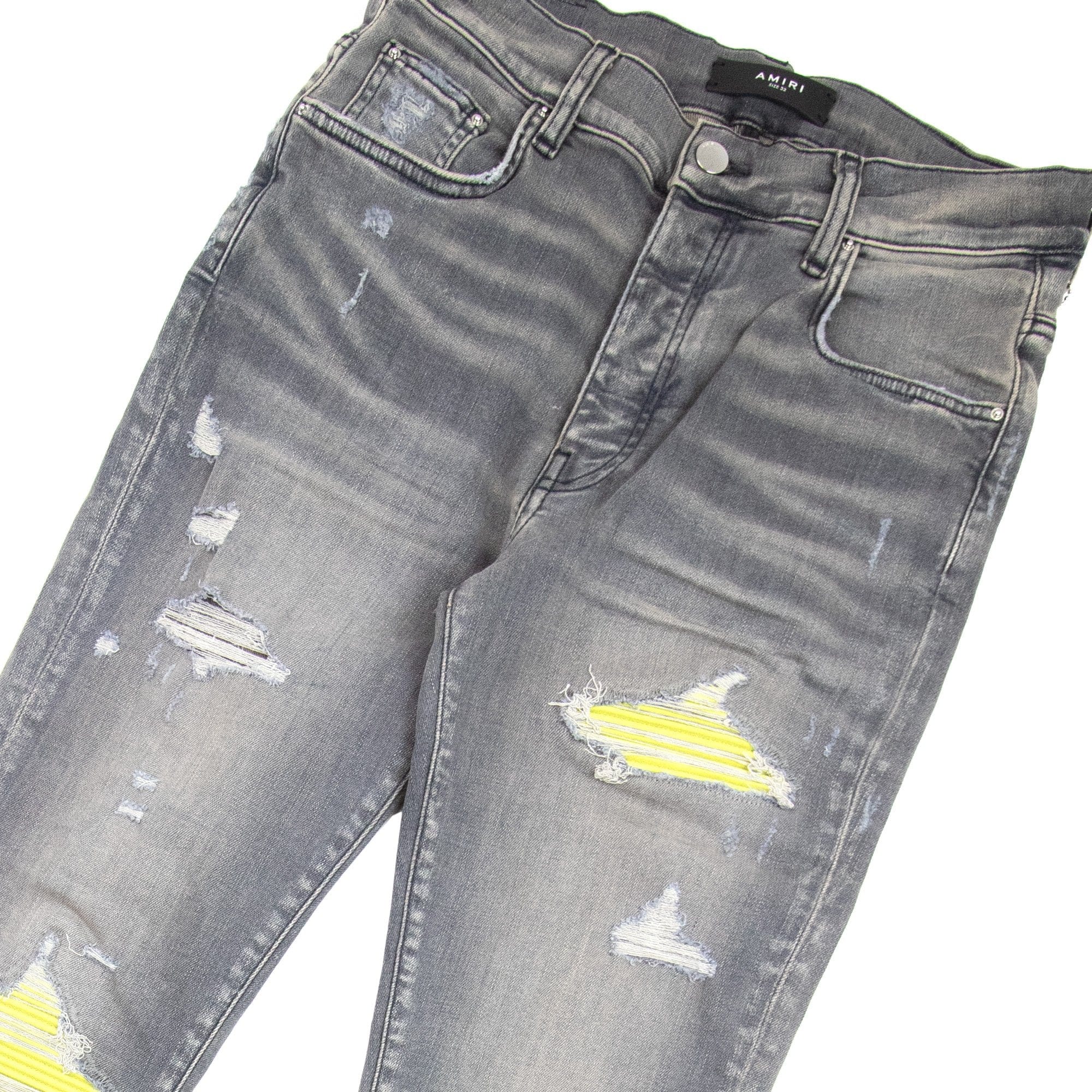 Amiri Mx1 Ultrasuede Neon Jean Grey