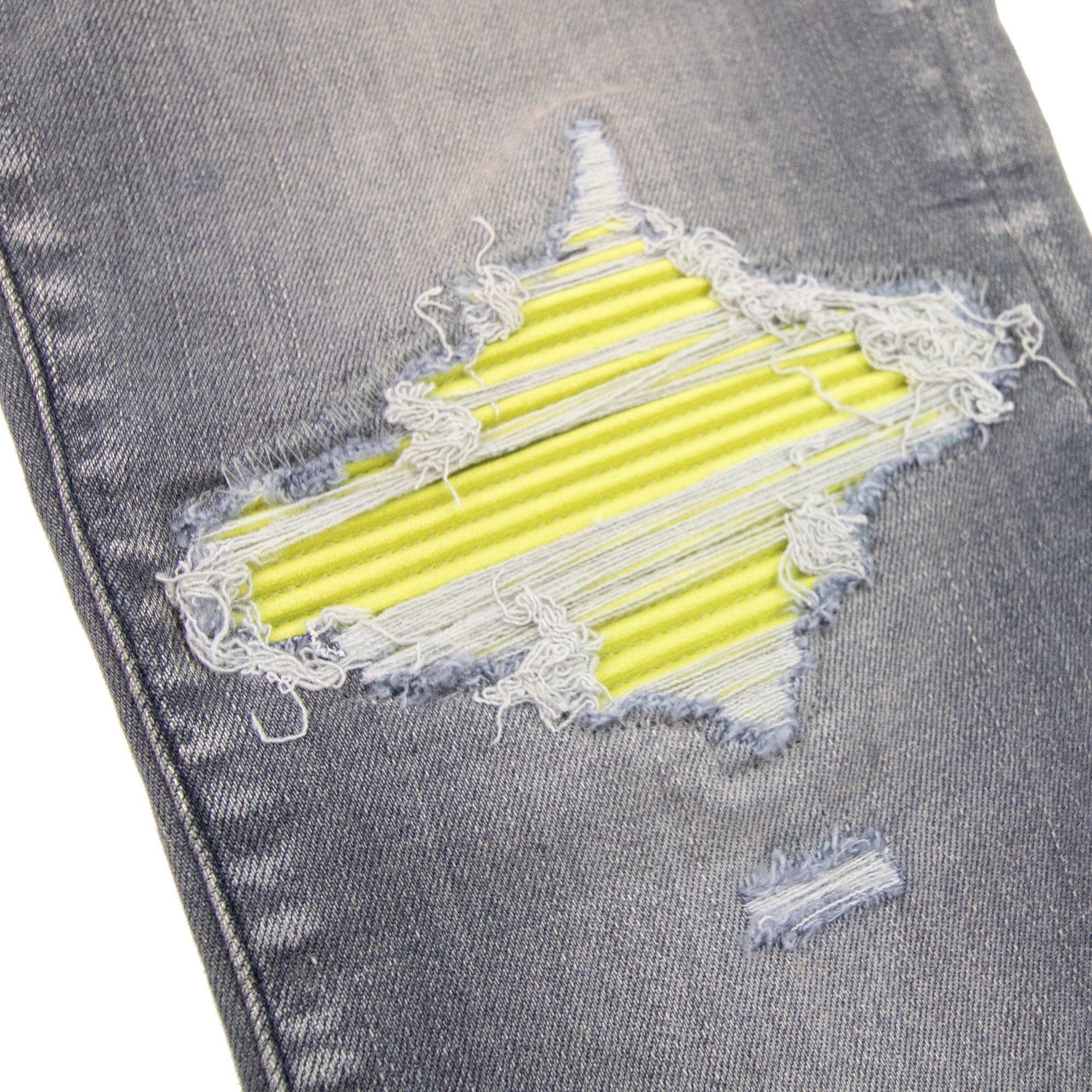 Amiri Mx1 Ultrasuede Neon Jean Grey
