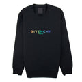 Givenchy Givenchy Embroidered Multi Colour Sweat Black