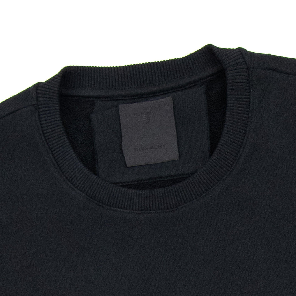 Givenchy Givenchy Embroidered Multi Colour Sweat Black