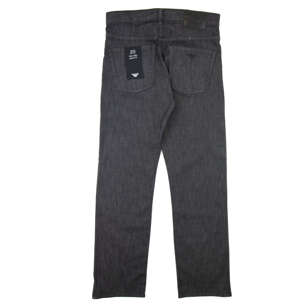Emporio Armani J21 Regular Fit 5 Pocket Jean Nero 005