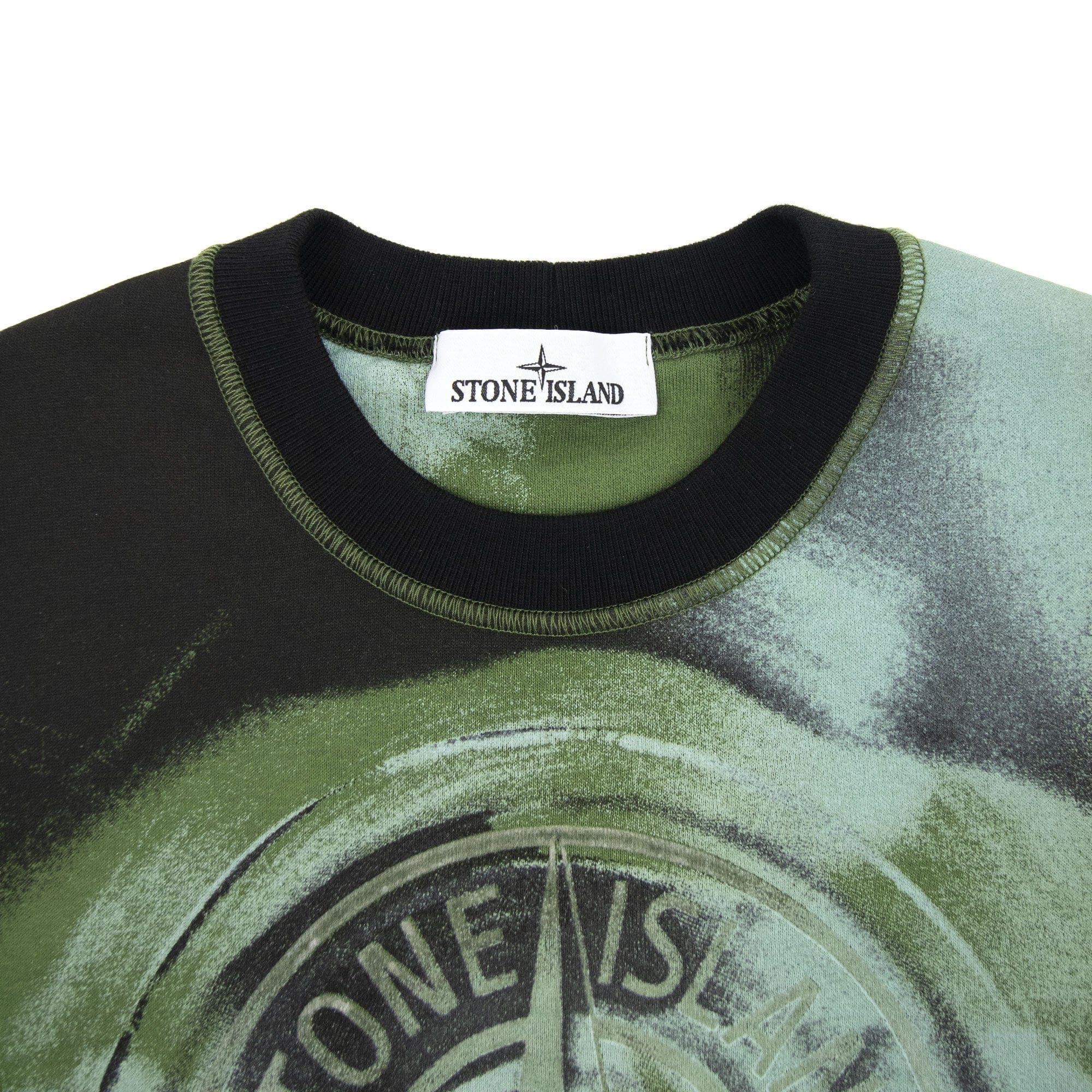 Stone Island 63045 Motion Saturation Sweater Khaki V0058