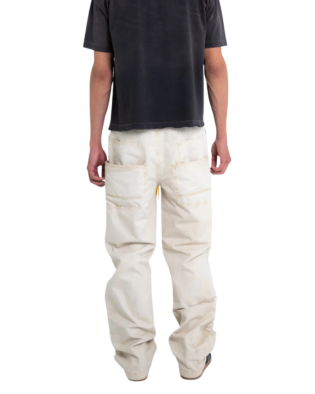 OVERDYED PAINTER PANT BIEGE