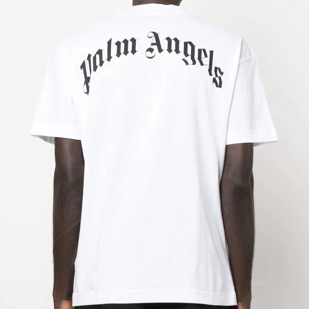 Palm Angels White Banana T-Shirt