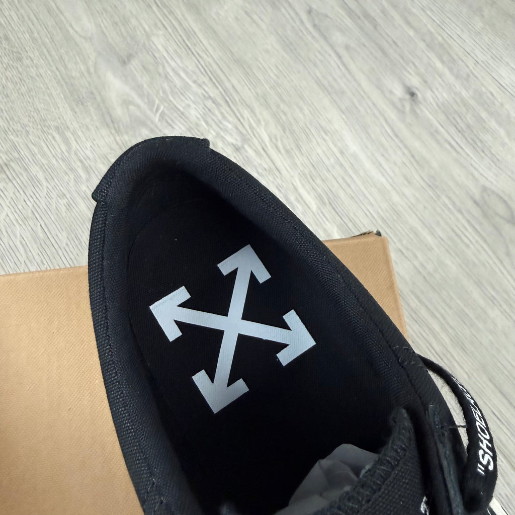 Off-White 'Vulcanized Undercut' Sneakers - Black
