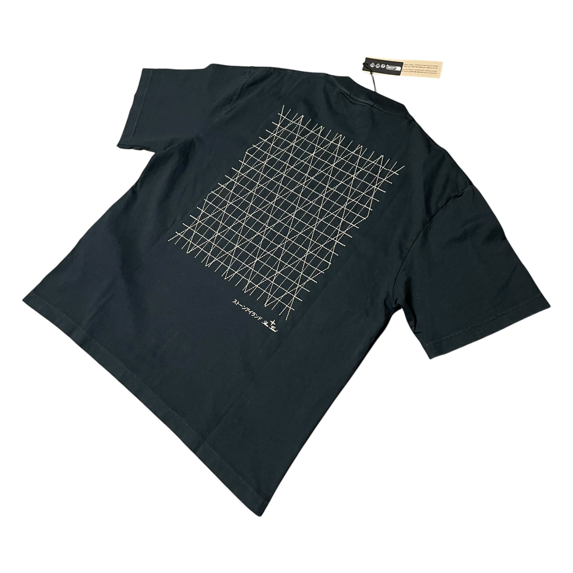 Stone Island Multiaxial Sashiro Embroidery T-Shirt