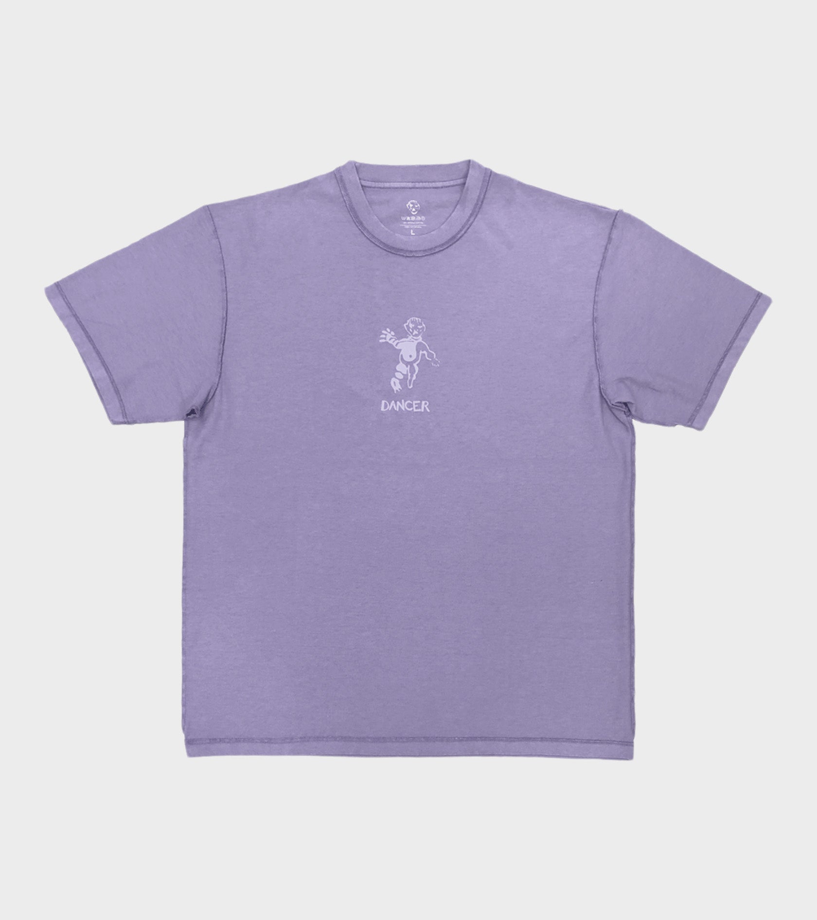 Inside-Out Logo Tee Lavender