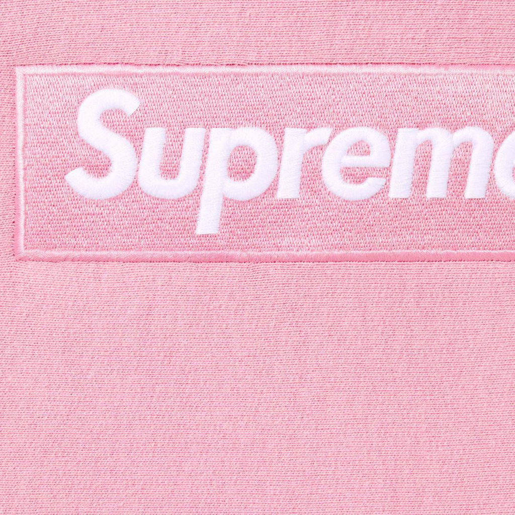 SUPREME BOX LOGO HOODIE PINK FW24