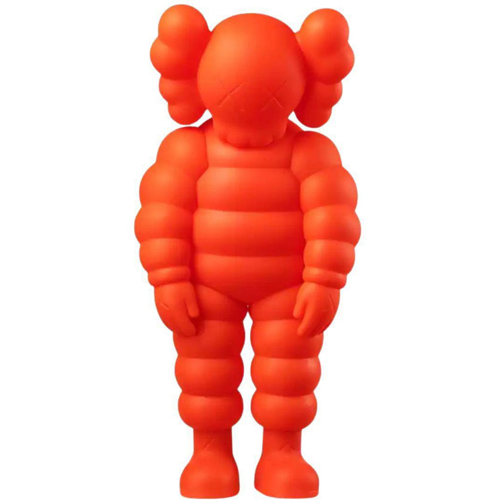 KAWS WHAT PARTY VINYL FIGURE ORANGE