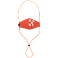 OFF WHITE ARROWS PRINT FACE MASK ORANGE