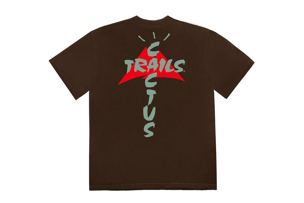 TRAVIS SCOTT CJ TRAILS ASSN T-SHIRT BROWN