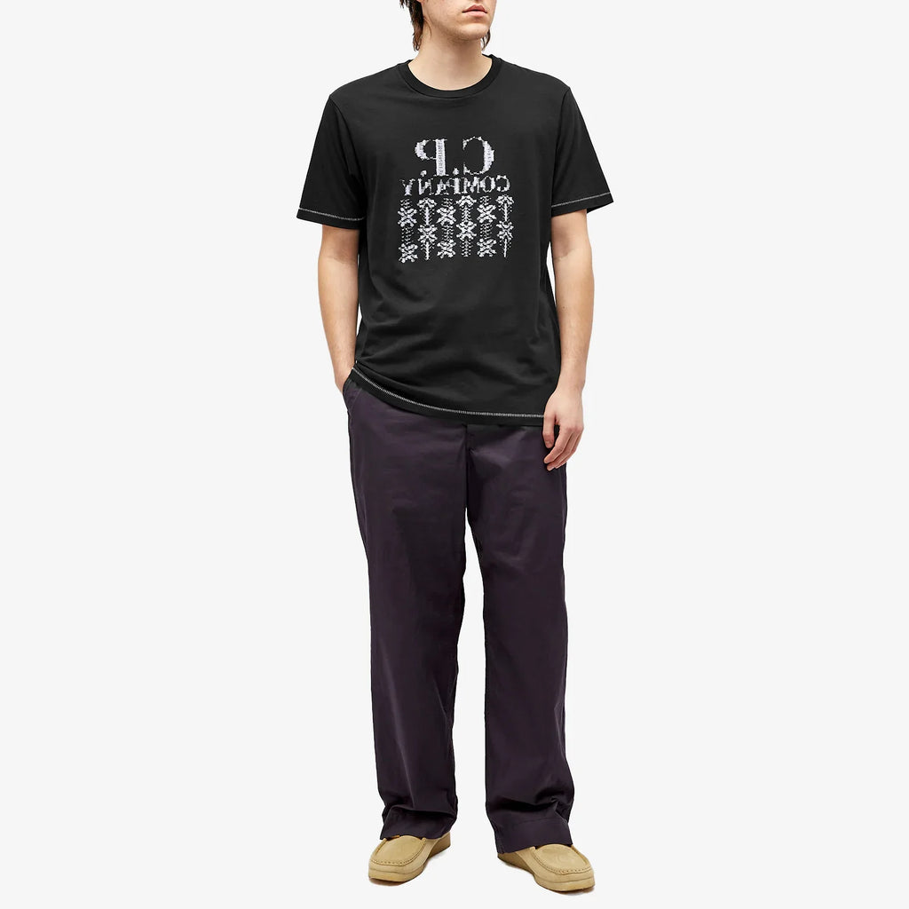 CP Company Black Logo T-Shirt