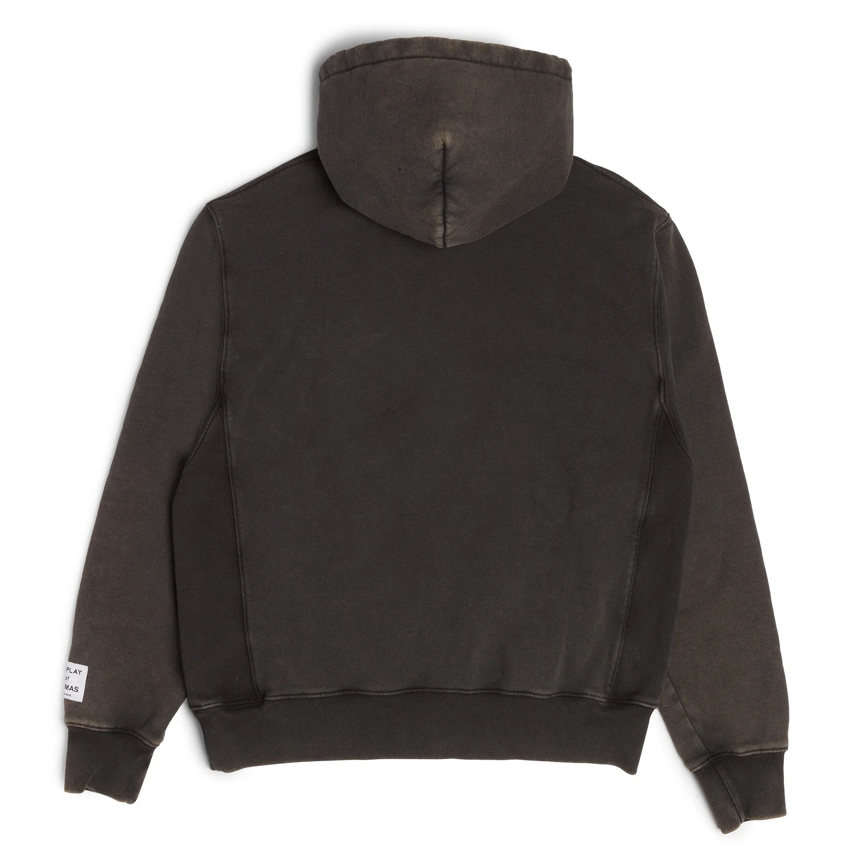 GALLERY DEPT REVERSE LOGO HOODIE BLACK / YELLOW