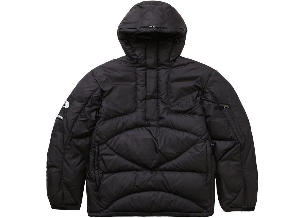 SUPREME X THE NORTH FACE 800-FILL HALF ZIP JACKET BLACK