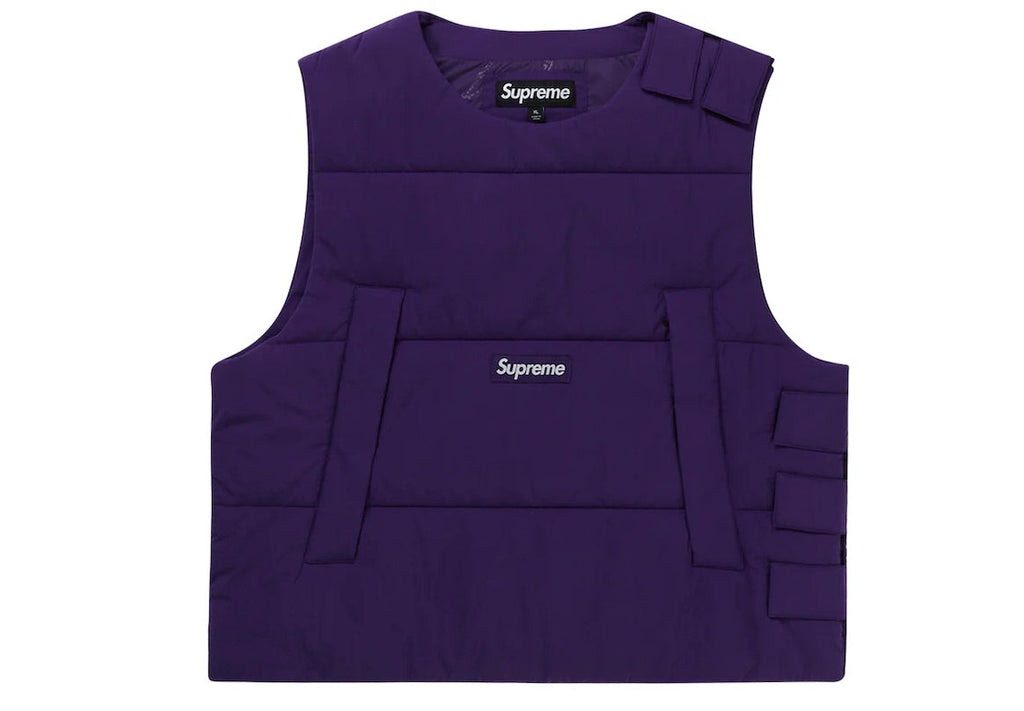 SUPREME 2 IN 1 GORE-TEX SHELL WIND STOPPER VEST PURPLE