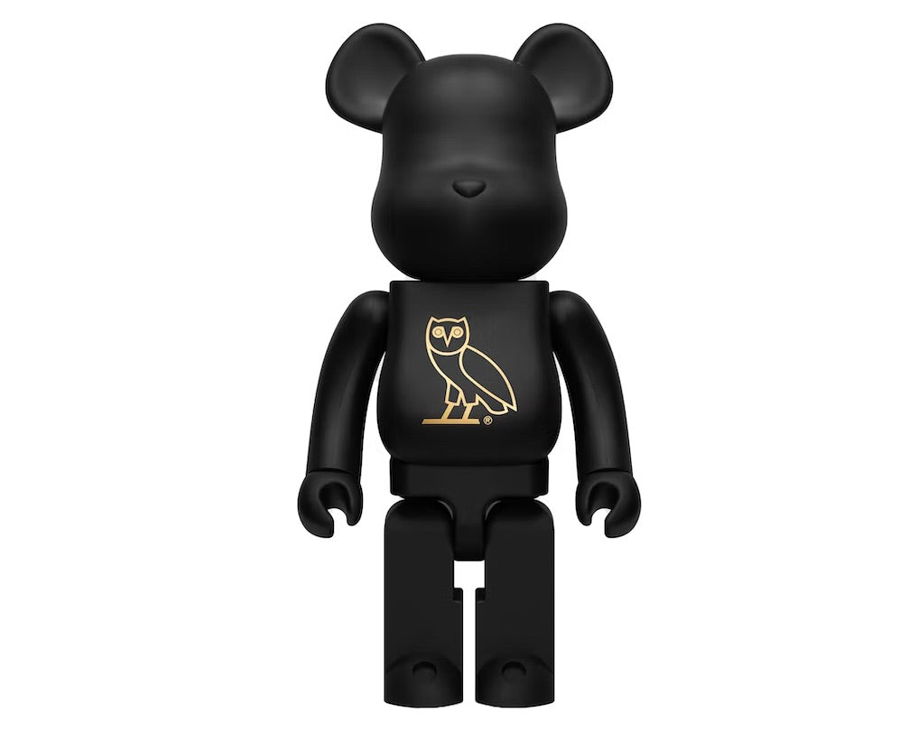 BEARBRICK X OVO OWL 1000% BLACK