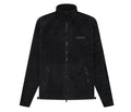 ESSENTIALS FOG POLAR FLEECE ZIP UP JACEKT IRON