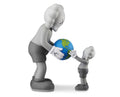 KAWS THE PROMISE VINYL FIGURE GREY