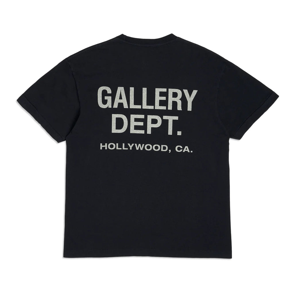 GALLERY DEPT T-SHIRT VINTAGE BLACK