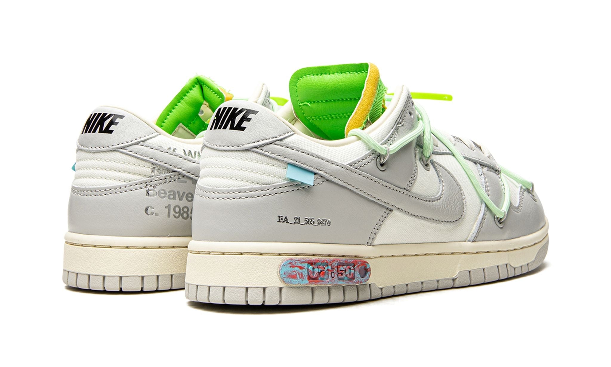 NIKE X OFF WHITE DUNK LOT 07