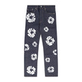 DENIM TEARS X LEVIS COTTON WREATH JEAN SELVEDGE BLUE