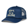 GALLERY DEPT FRENCH LOGO TRUCKER HAT BLUE