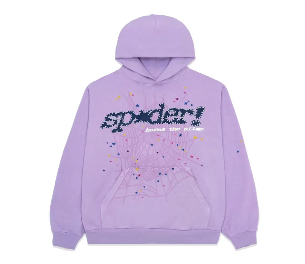 SP5DER ACAI HOODIE PURPLE