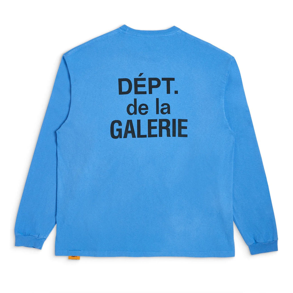 GALLERY DEPT FRENCH LOGO LONG SLEEVE BLUE