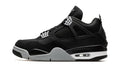 JORDAN 4 RETRO BLACK CANVAS