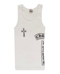CHROME HEARTS TANK TOP WHITE