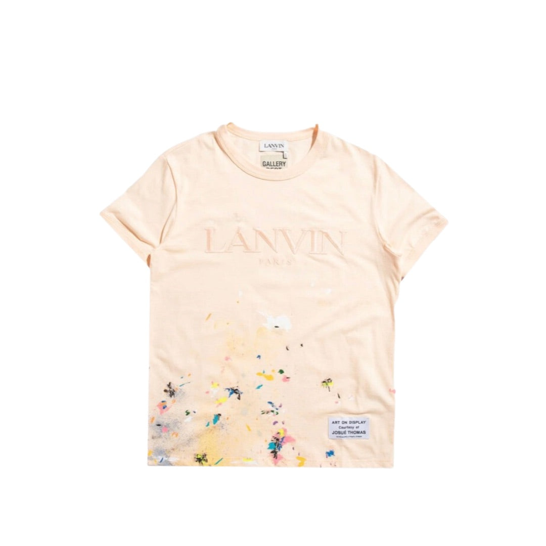 GALLERY DEPT X LANVIN SALMON PAINT T-SHIRT (W)