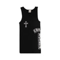 CHROME HEARTS SWAROVSKI TANK TOP BLACK