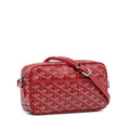 GOYARD CAP VERT RED BAG