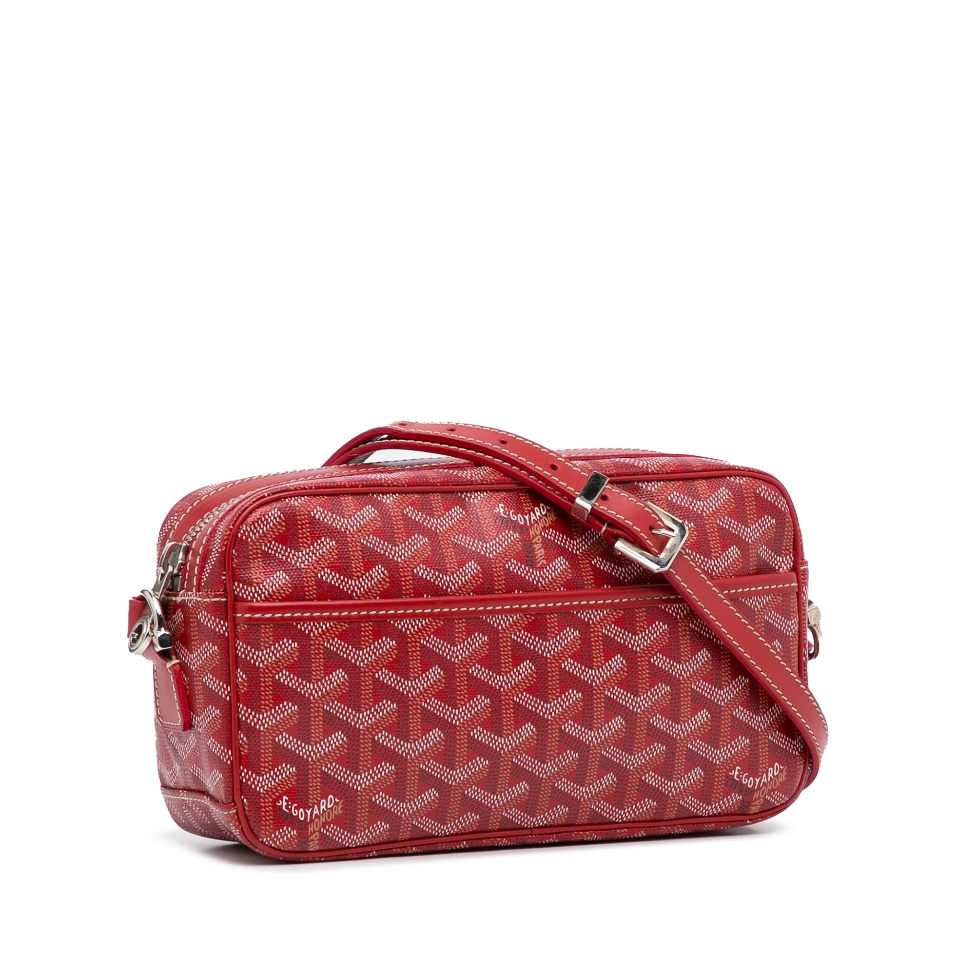 GOYARD CAP VERT RED BAG