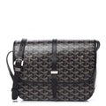 GOYARD BELVEDERE BAG BLACK MM