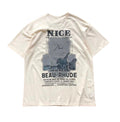 RHUDE HOTEL BEAU-RHUDE T-SHIRT CREAM